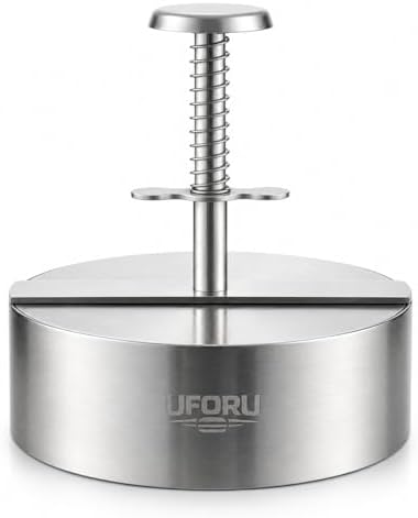 Stainless Burger Press, 4.5 in