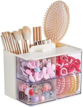 Hair Accessories Organizer, 4 Drawers