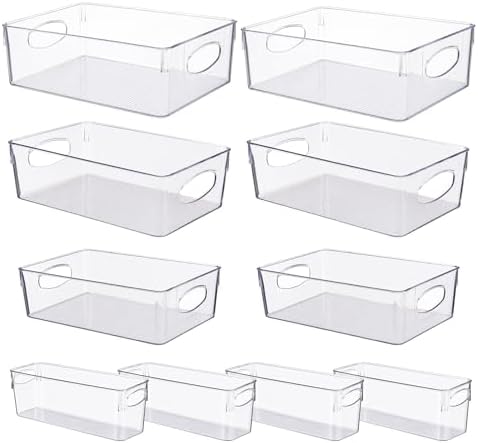 Pantry Organizer Bins, 10-Pack