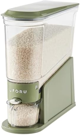 Slim Rice Dispenser, 11 lb, Green